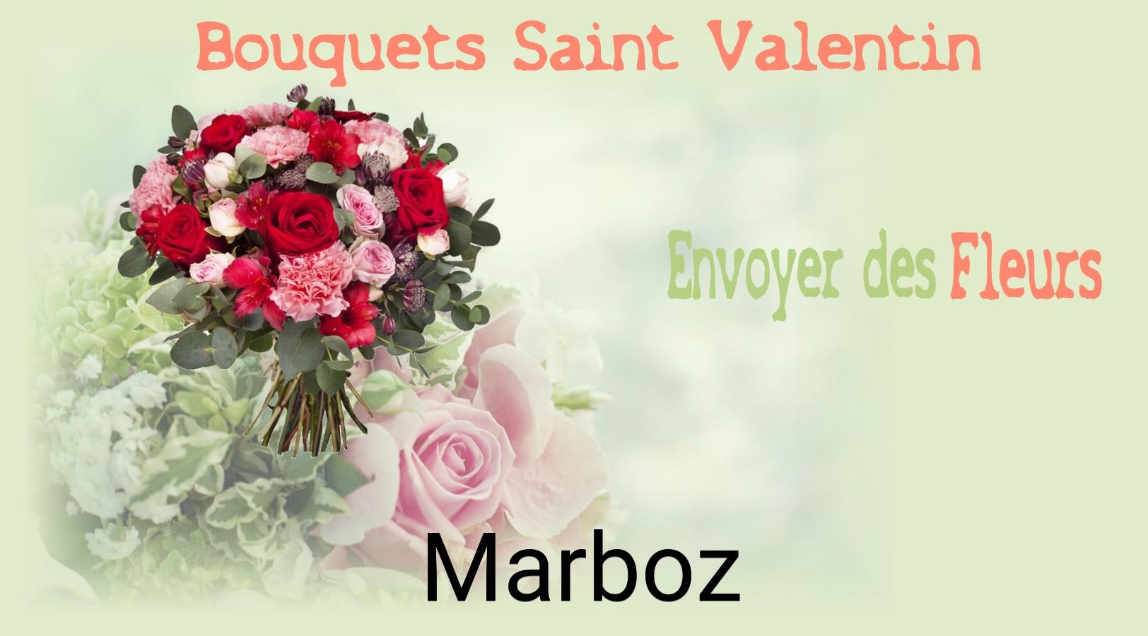 Roses de Saint-Valentin livrées à Marboz